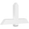 Ekena Millwork Eugene Architectural Grade PVC Gable Bracket, 48"W x 26"H x 4"D x 6"F, 13/12 Pitch GBP048X26X0406EUG00 - alternate 1